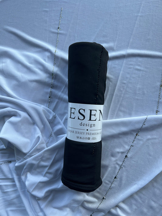 Hijab Jersey Premium à strass