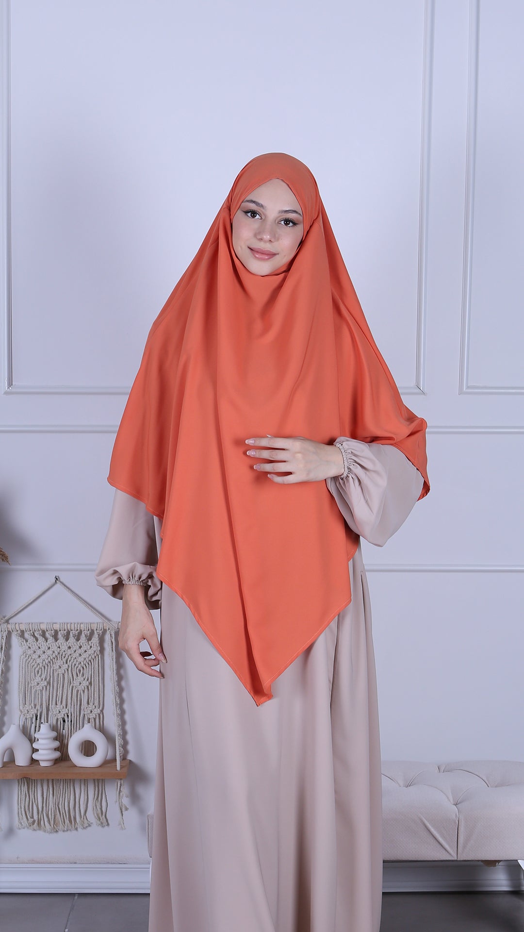Khimar soie de Medine
