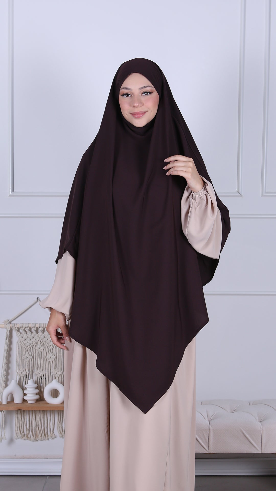 Khimar Soie de Medine Maxi
