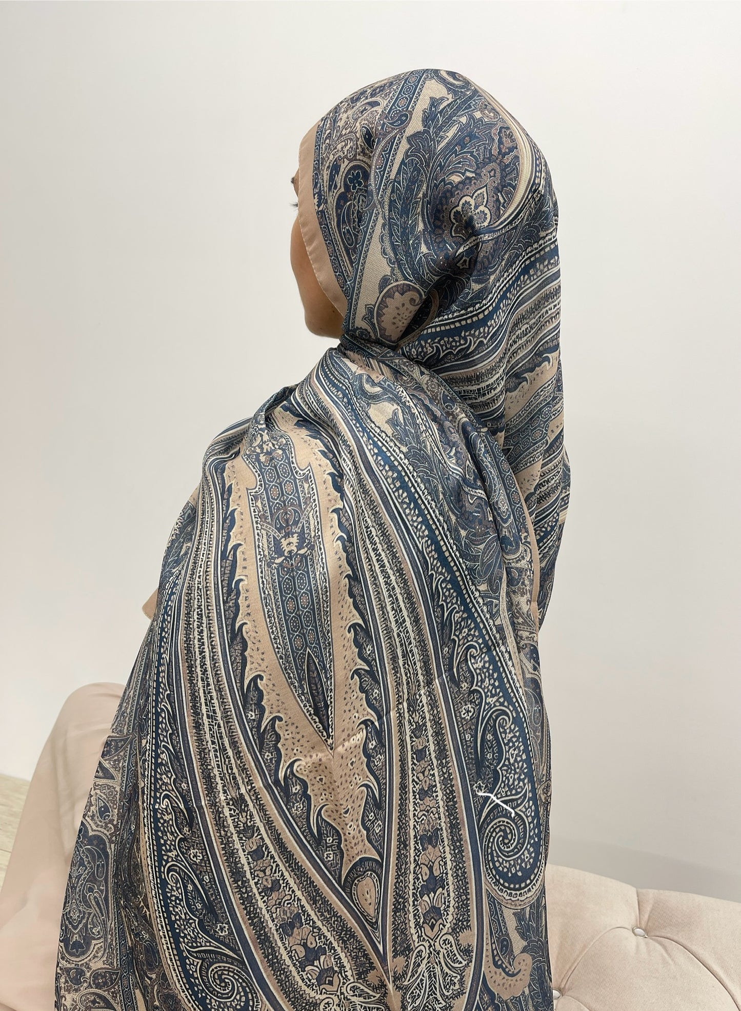 Hijab à motifs soft