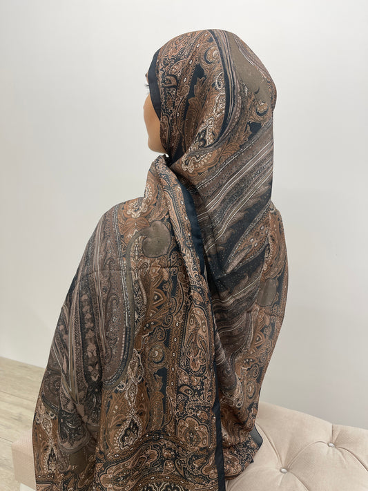 Hijab à motifs soft
