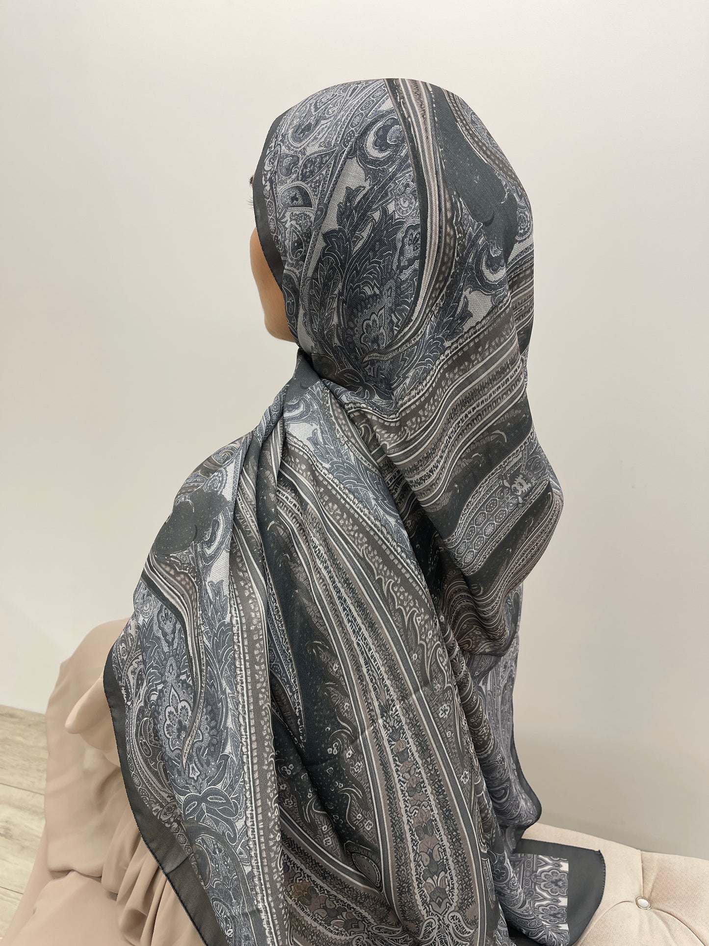 Hijab à motifs soft