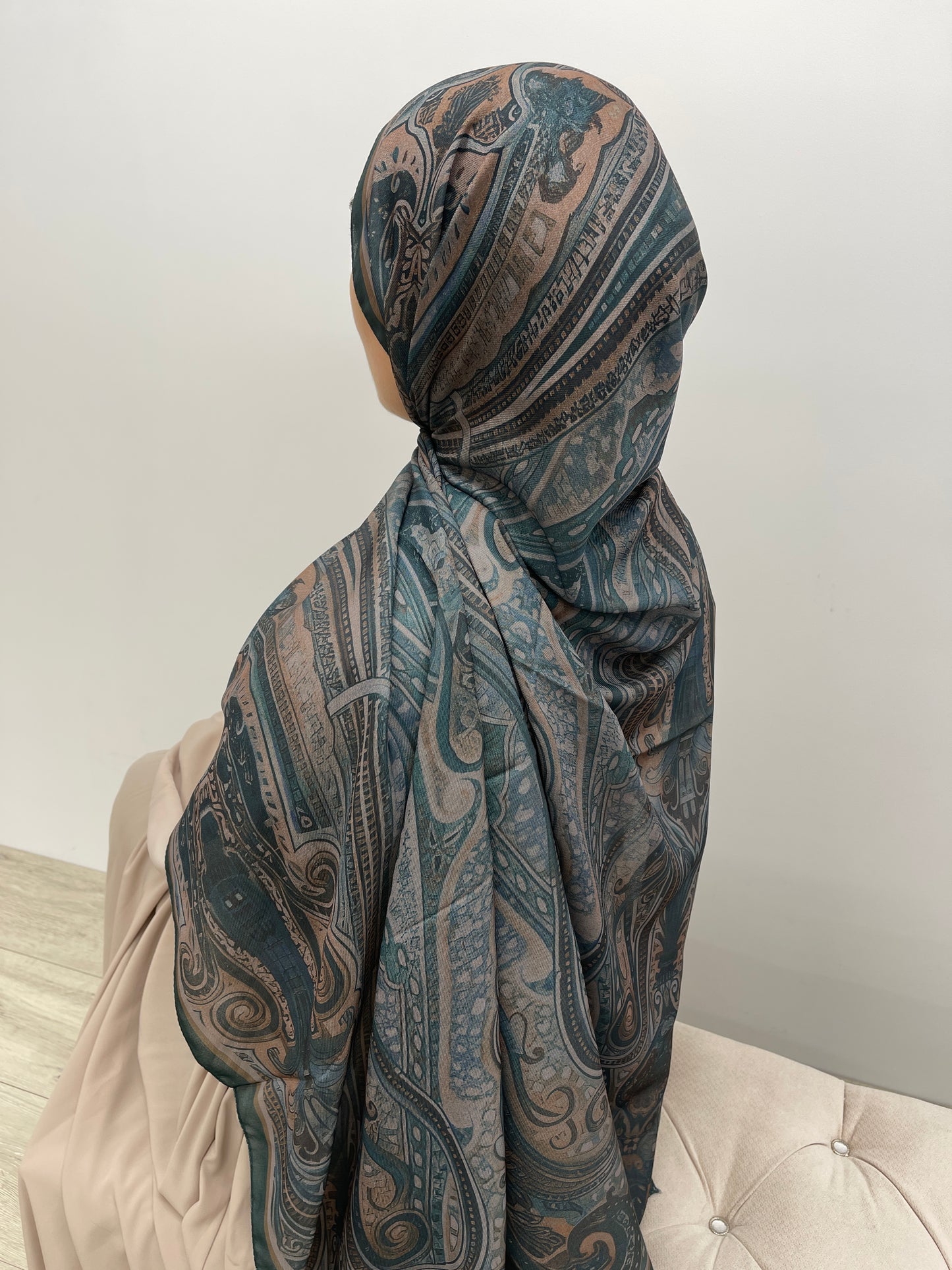 Hijab à motifs soft