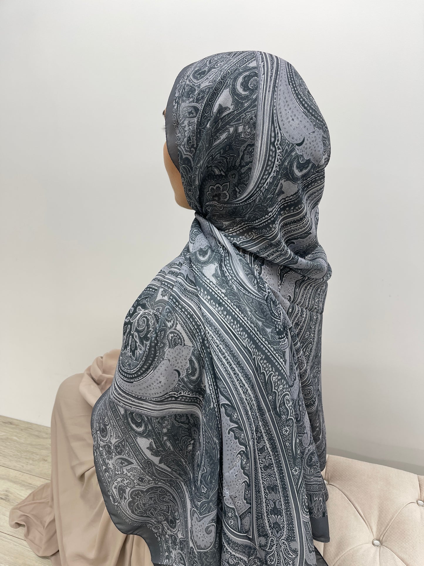 Hijab à motifs soft