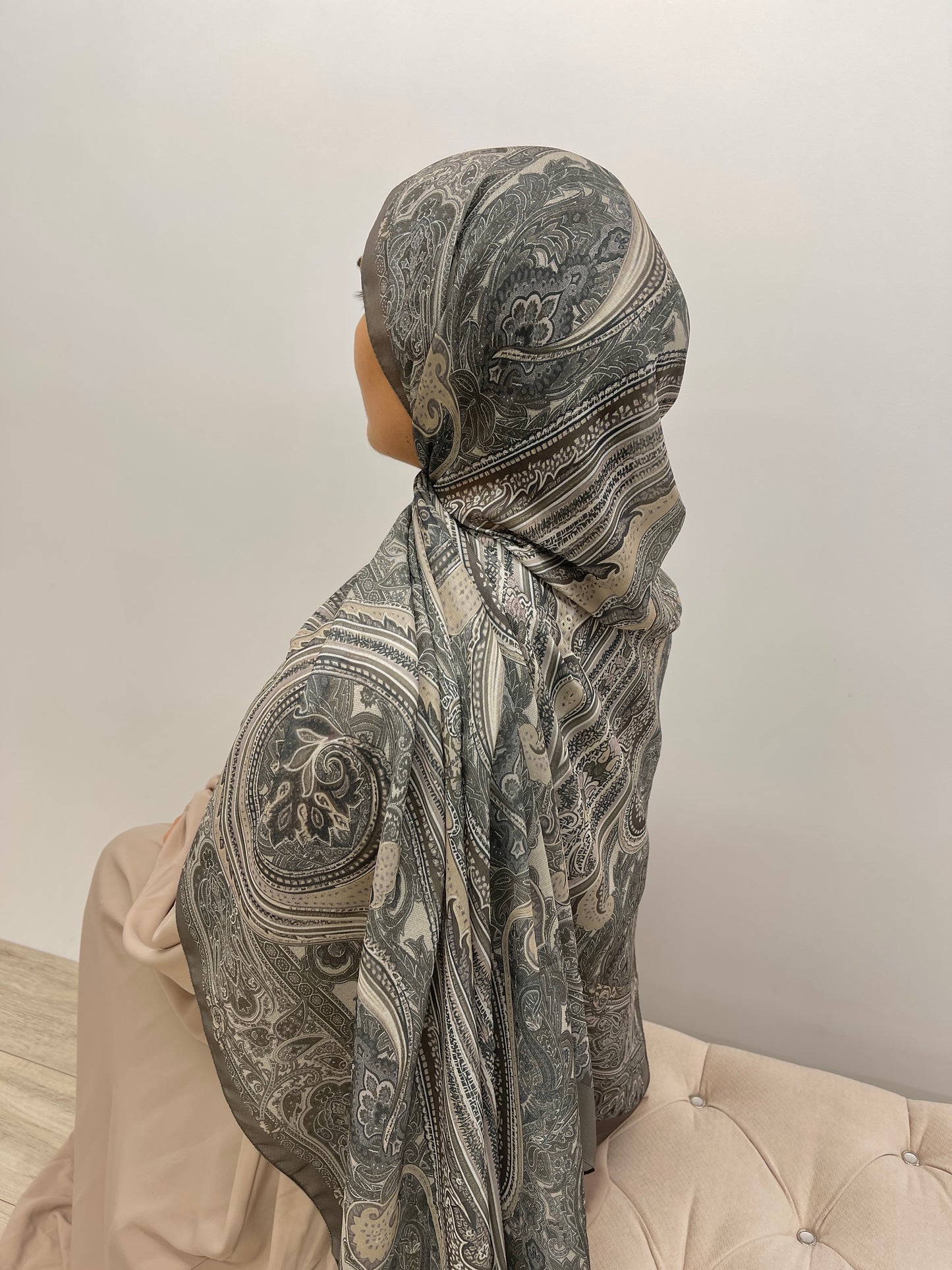 Hijab à motifs soft