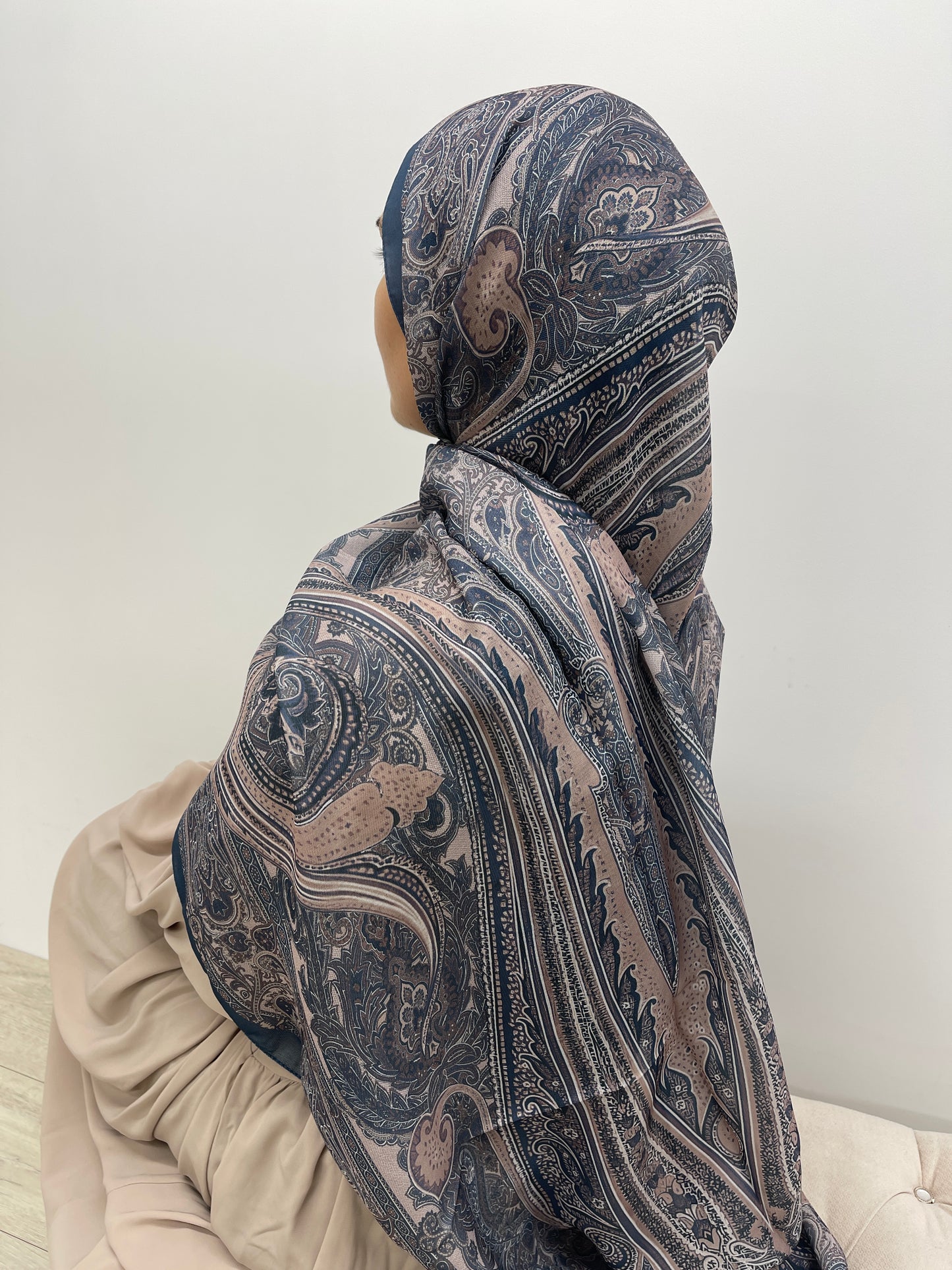 Hijab à motifs soft
