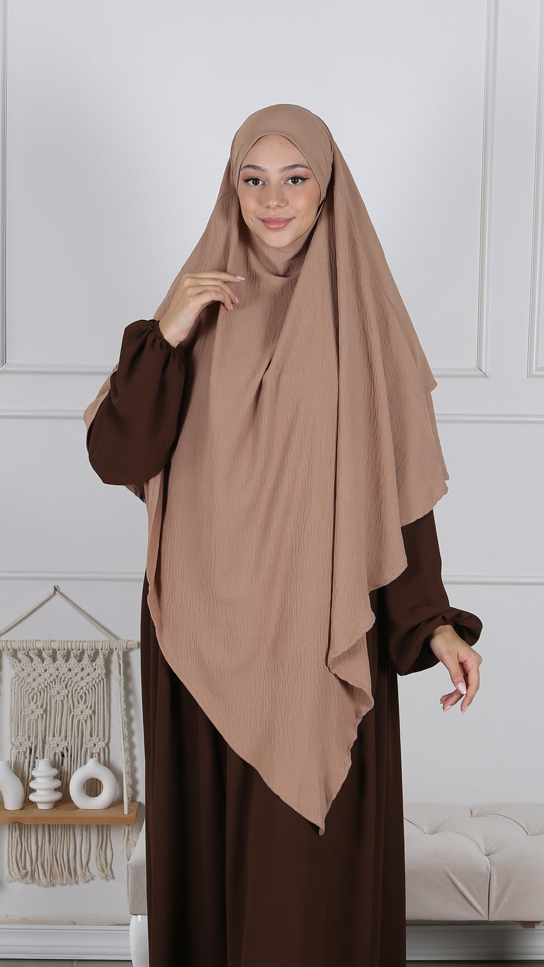 Khimar jazz double voile
