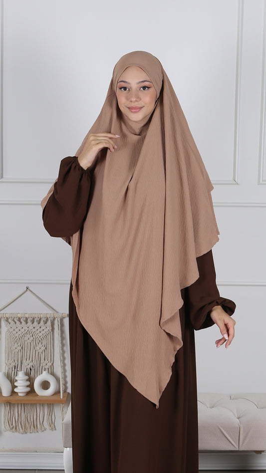 Khimar jazz double voile