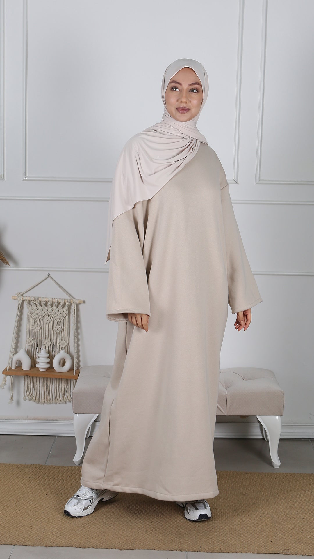 Robe manches évasées