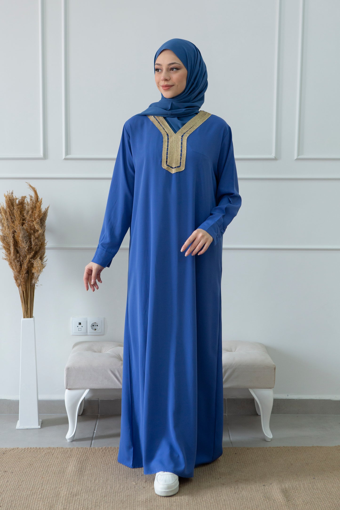 Abaya brodée