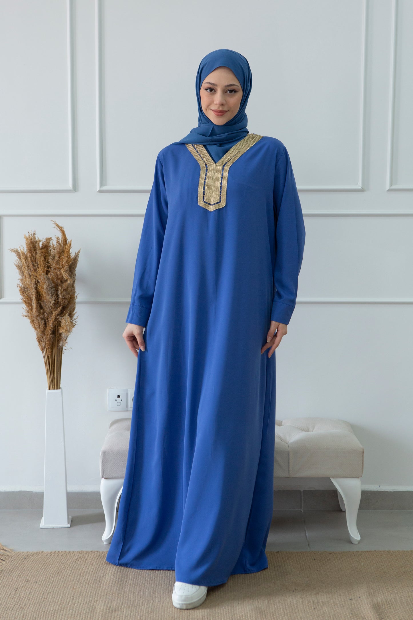 Abaya brodée